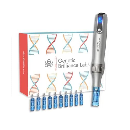 Wireless Cosmetic Pen Device for Home Use Beauty Tool for Face Scalp and Body Rechargeable with Adjustable Settings