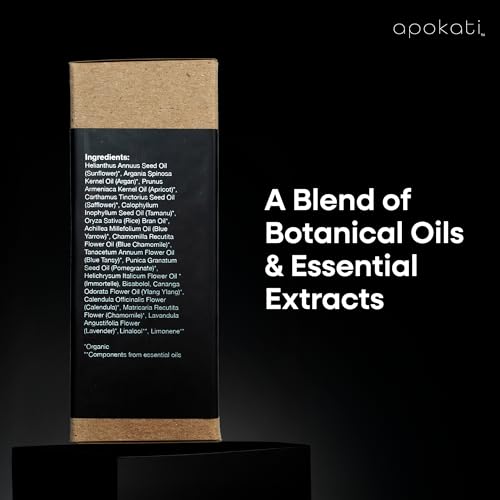 Night Shift Overnight Skin Therapy Face Oil with Tansy, Chamomile and Helichrysum ? Replenishing and Calming Formula for Nighttime Skincare, 30ml