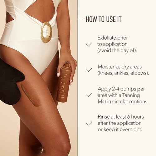 Nuda Self Tanning Mousse | Lightweight Sunless Tanning Lotion | Cruelty Free Body Self Tanner Mousse with Natural Ingredients | Bronzing Lotion at Home (190mL, Ultra Dark)