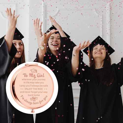2026 Graduation Gifts for Women Class of 2026 Gifts Bulk Senior Night Gift 2026 Senior Year Gift for Girls 2026 Graduation Stuff for Her College Girls Students 2026 High School Daughter Compact Mirror