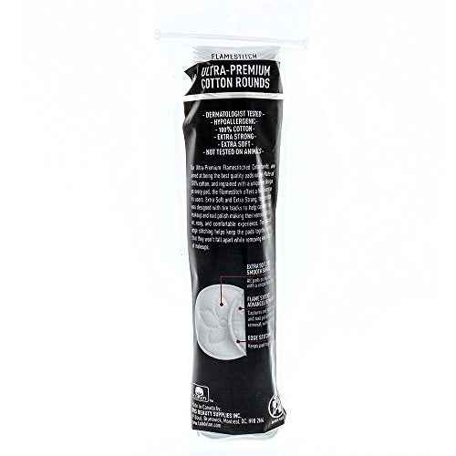 Ultra-Premium Flower Flamestitch Cotton Round, 3x100 Count