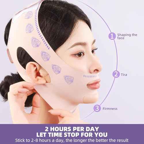 1pc V Line Face Lifting Strap - Chin and Cheek Lifting Bandage for V Face Lift - Sleeping Mask Strap for Women - Gift Idea