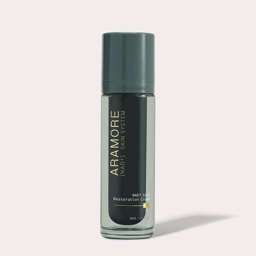 Aramore NAD+ Cell Restoration Cream, Clinically Proven Moisturizer Face Cream, Vegan, Hypoallergenic, Fragrance-Free Face Cream (50ml)