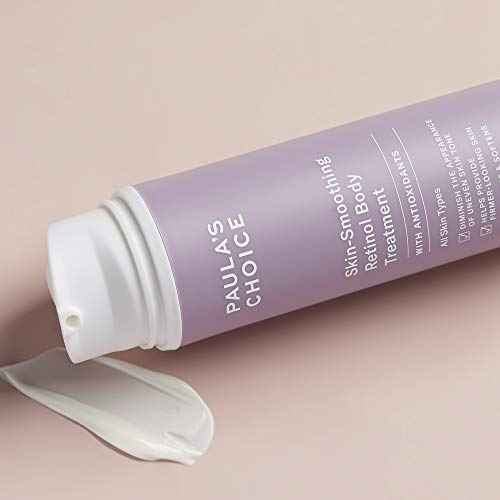 Paula's Choice Retinol Skin-Smoothing Body Lotion Treatment, Body Cream with Shea Butter, Vitamin C & E Lotion, All Skin Types, Anti-Aging Body Moisturizer, Reduce Dryness, Fragrance-Free, 4oz