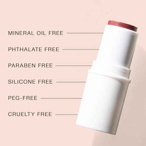 Boomstick Color ¢â All-in-One Cream Blush for Cheeks, Eyes & Lips, Long Wearing, Blendable Makeup Blush Stick for Mature Skin, Cruelty Free Lip Cheek Tint with Skincare Benefits, Cindy Joseph Berry