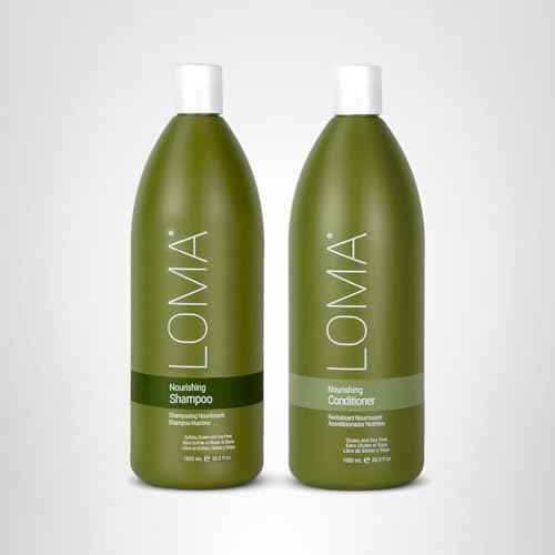LOMA Nourishing Shampoo and Nourishing Conditioner (DUO PACK) 33 Ounce (Liter)