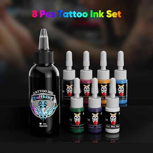 Wireless Tattoo Gun Kit - Professional Rotary Tattoo Pen Machine Kits with LED Display, Complete Beginners Tattoo Supplies Set with 20Pcs Cartridge Needles for Artists Beginner