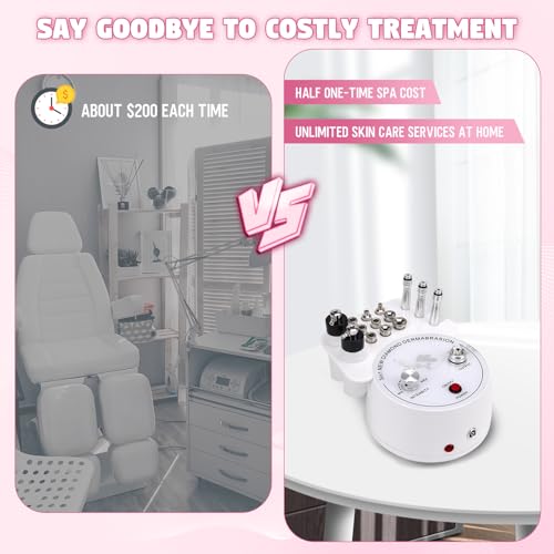 ¡¼3 IN 1 ¡½Microdermabrasion Machine, Beauty Star Professional Diamond Dermabrasion Facial Devices at Home