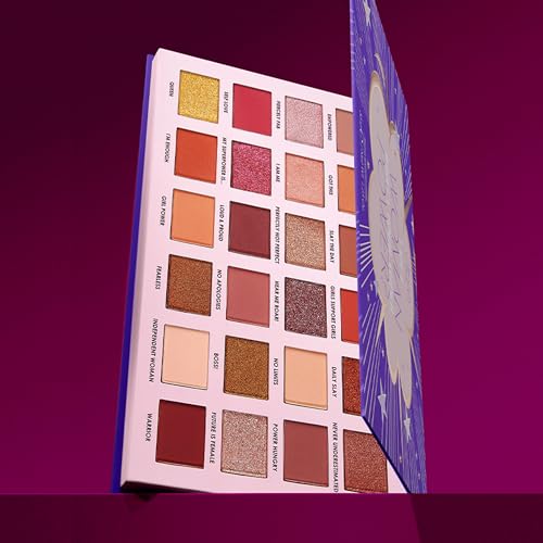 Ciat? London I Am Woman Eyeshadow Palette, 24 Creamy and Highly-Pigmented Shades