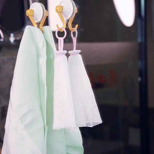 5 counts Reusable Foaming Net for Face Wash, Creates Rich Lather, Cleanser Saver Mesh, Gentle Face Cleansing Skincare Tool, Hangable, Durable Multi-Layer Mesh