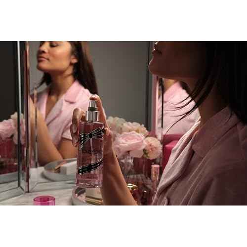Bebe Silver Body Mist - Body Spray for Women with Mango, Tuberose, Peony, Jasmine, Rose, Cedarwood, Musk, and Sandalwood Long-Lasting Fragrance Mist - 8.4 Fl Oz Pack Of 2