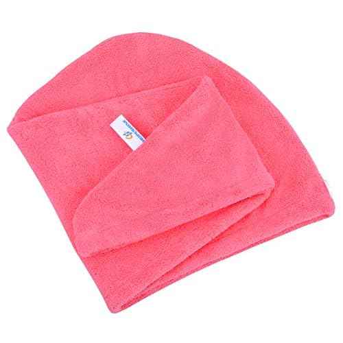 HOPESHINE Hair Towel Twist Women's Soft Shower Towels for Hair Turban Wrap Drying Head Towels Great Gift for Women (Blue+Purple+Rose Red 3-Pack)