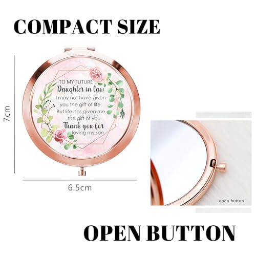 GAOLZIUY Future Daughter in Law Gifts on Wedding Day, Gifts for My Future Daughter-in-Law, Bride Wedding Gift Daughter in Law Bridal Shower Gift from Mother in Law, Gifts for New Daughter