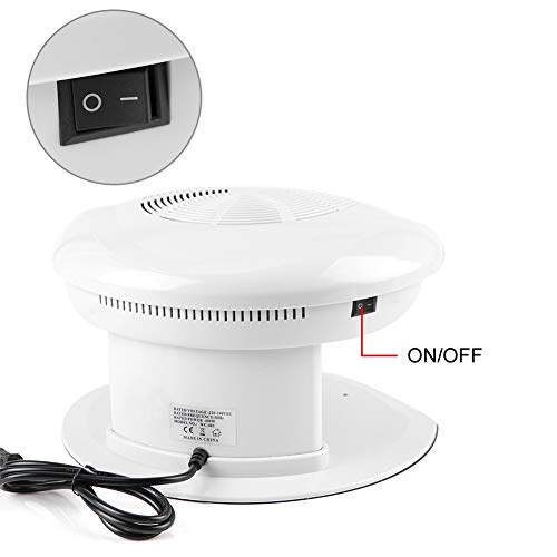 Professional Nail Dryer,400W Air Nail Fan Blower Dryer Machine Auto Induction Warm and Cool Wind,Professional Air Nail Fan Manicure Tool with Sensor,for Fingernail & Toenail Curing