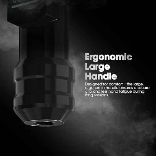 INKin Tattoo Gun 4.0mm Stroke Length, Wireless Tattoo Machine with Ultra OLED Display Screen, Eva Tattoo Pen with 1500mAh Battery Compact Lightweight Design for Tattoo Beginners and Artists