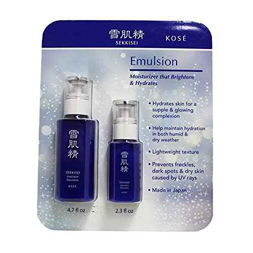 SEKKISEI Emulsion 2 Bottles Set 4.7oz & 2.3oz
