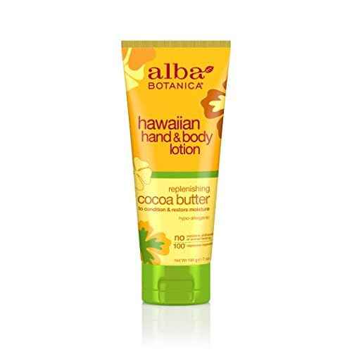 Alba Botanica Hawaiian, Cocoa Butter Hand & Body Lotion, 7 Ounce (Pack of 2)