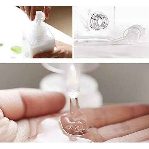 Pump Bottle, Refillable Plastic Empty Lotion Soap Dispenser Liquid Container for Bathroom Shampoo and Body Wash, 15oz/450ml Clear 2 Pack