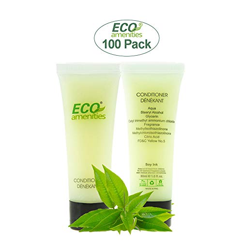 ECO amenities All-in-Kit 200pcs (100 Sets) 2-Piece Hotel Bulk Shampoo and Conditioner Set Per Case; Travel Size ToiletriesGuest Amenities