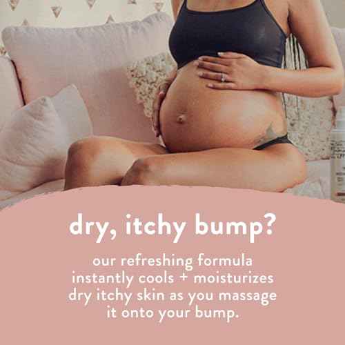 The Honest Company Honest Mama Chill Mama Soothing Jelly Cooling Formula for Itchy Dry Growing Belly Aloe and Eucalyptus Infused 4 fl oz