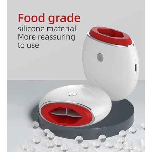 Lip Filler Device, Electric Silicone Lip Enhancer Lip Plumper Device Electric Lip Plumper Device Care Tool Automatic Firming Lip Skin Beauty Device