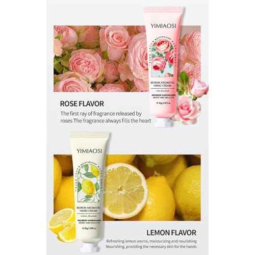 10pcs Hand Cream Gift Set, Deep Moisturizing Hand Lotion Cream Lip Mask Set For Girls