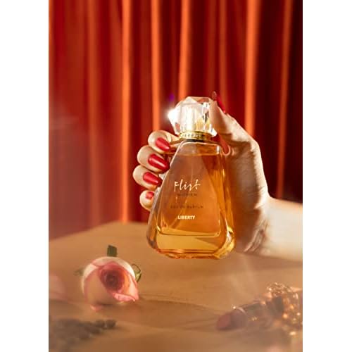 Liberty Luxury Perfume Gift Set - Flirt and OudGold for Men and Women (100ml/3.4Oz each), Eau De Parfum (EDP) Spray, Designed in France, Long Lasting Smell