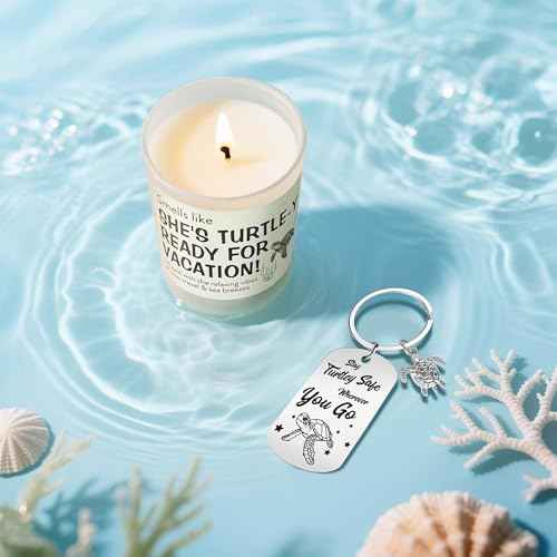 Sea Turtle Gifts for Women ? Travel Gift Set for Turtle Lovers, Birthday Gift Baskets for Her, Cute Ocean Themed Present for Mom, Sister, Friends, Valentine¡¯s Day, Christmas, Mother's Day