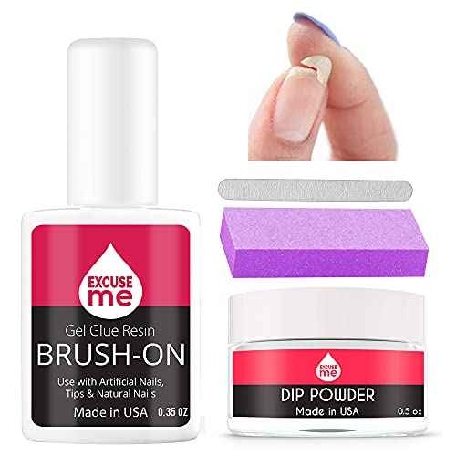 Professional Nail Repair Kit for Broken Cracked Split and Weak Nails. Easy to Use and Apply. Life saver nail Kit for Quick Fix Solution.