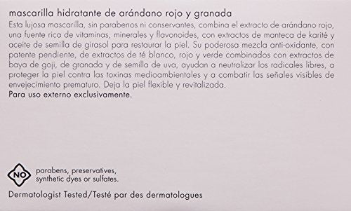 June Jacobs Cranberry Pomegranate Moisture Masque, 4 Fl Oz