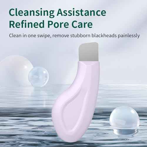 Silicone Nose Blackhead Remover/Face Spatula for Deep Cleaning Black Head Removal.Mild and Safe Skin Scrubber for Remove Facial and Nose Ehead (Purple)