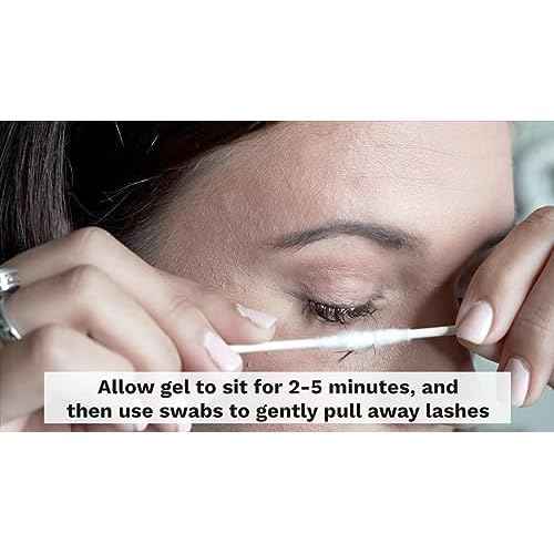 Sensitive Lash Remover for Lash Extensions - Clear Eyelash Extension Remover Gel - Fast-Acting Lash Extension Remover, Efficient Lash Glue Remover 15 ml - Existing Beauty Lashes