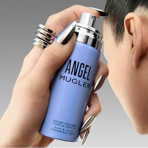 Mugler Angel Hair & Body Mist - Ambery & Woody Women's Perfume - 3.3 Fl Oz