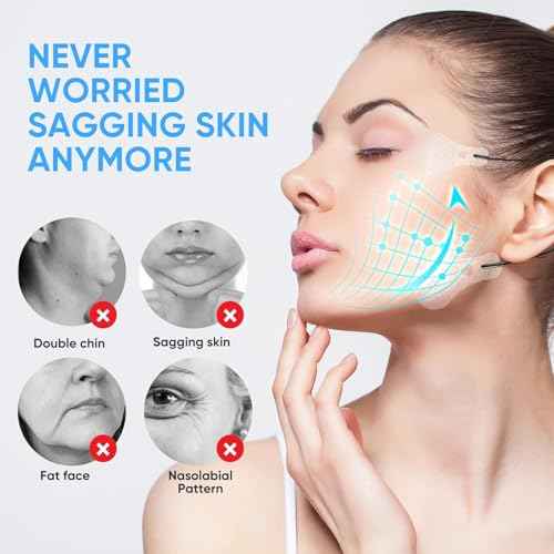 TANGDIAABBCC Face Lifting Tape, 90PCS Face Lift Tape Invisible for Double Chin, V-line Face Lifting & Tightening, Ultra-thin & High Elasticity Face Tape Hiding Facial Wrinkles