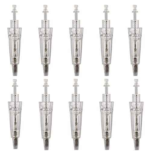 10PCS Disposable Bayonet Tattoo Needles for Permanent Makeup Tattoo Machine Pen J174 (7FP/7F)