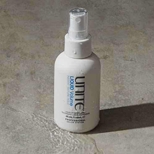 UNITE Hair - LIQUID Volume - Texture Spray for Instant Volume, Definition, and Matte Finish - Activates with Every Touch - Ideal for All Hair Types, 4 Fl Oz