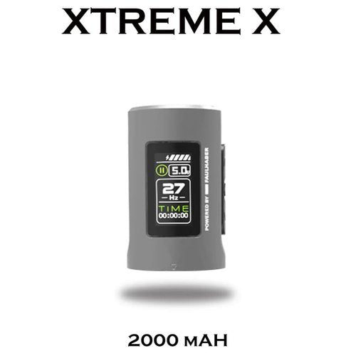 XTREME X Wireless Tattoo Pen Battery- Professional Tattoo Machine with Faulhaber Brushless Motor, 0.96" TFT Display, Adjustable Stroke, 2000mAh Battery, Type-C Charging -Silent Operation