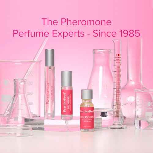Pure Instinct BLOSSOM The Original Pheromone Infused Essential Oil Perfume Cologne - For Her Women - TSA Ready (Spray Bottle 0.31 Fl. Oz./9.2mL)