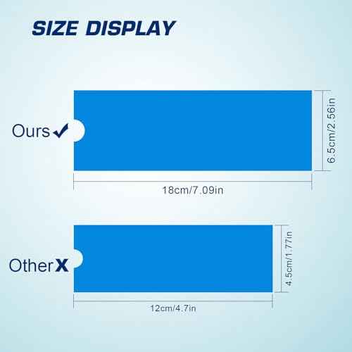 Large Pen Machine Covers and Grip Tapes - Anghie 200Pcs Blue Tattoo Pen Covers with 6Pcs Tattoo Grip Tape Wrap Large 2.56 X 7.09inch Tattoo Machine Wrap for Tattoo Machine Tattoo Supplies