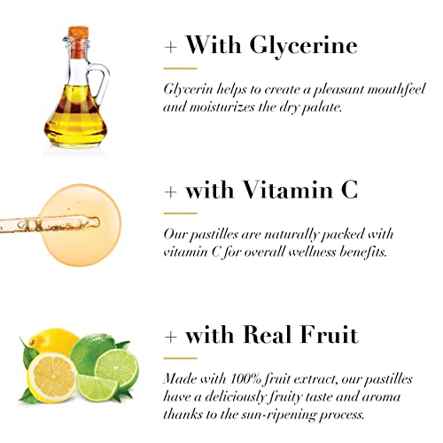 Dr. Doolittle¡¯s Sugar Free Soft Fruit Pastilles for Voice and Throat, Lemon Lime Flavor, 2.12 Ounce Tin, Approximately 25 Count Package, 8 Pack