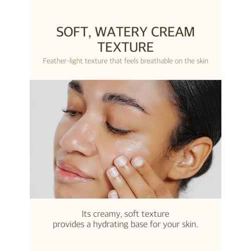 mixsoon Bean Sunscreen 1.69 Fl. Oz. / 50ml SPF 50 Airy Texture Type Lightweight No White Cast For Face Korean Glass Skin Care