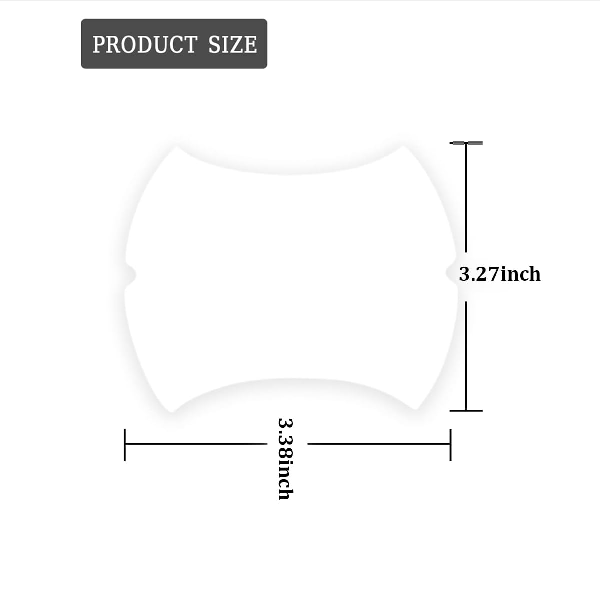 4PCS Carbon Fiber Car Door Handle Protectors, Universal Anti-Scratch Guard Stickers Fit Most Cars