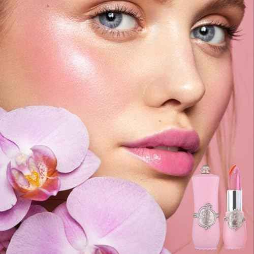 BINGBRUSH 3PCS PH Lipstick Color Changing Long Lasting Jelly Lipstick Set Temperature Activated PH Lip Balm Hydrating Non-Sticky Jelly Balm, Moisturizing Lip Gloss (#Jelly Color Changing)