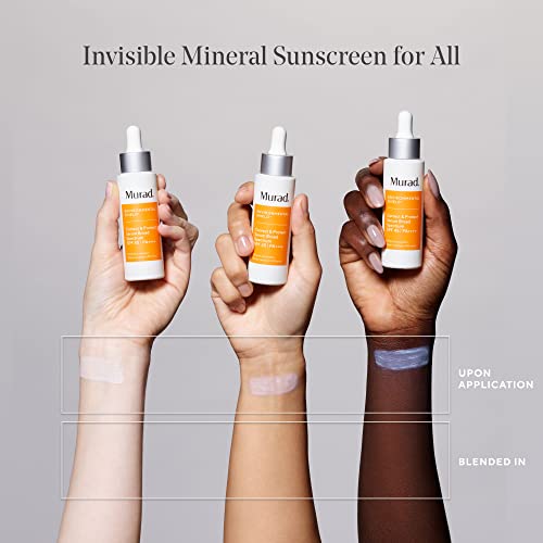 Murad Correct & Protect Broad Spectrum SPF 45 ? 100% Mineral Sunscreen with Carotenoid Technology and Beet Root for Brightening, Blue Light Defense, and Even Skin Tone ? 1.0 Fl Oz