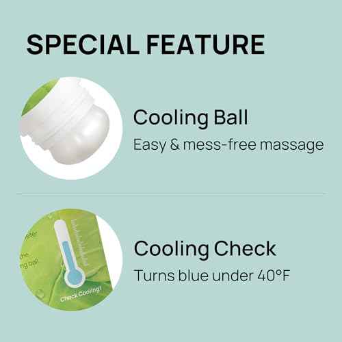 Dr.Cabbage+ Cabbage Breast Cream 3.38 Oz with Special Cooling Ball applicator | For Engorgement, Mastitis, Stop Lactation | Trusted by Korea Mother, Breastfeeding Essencial