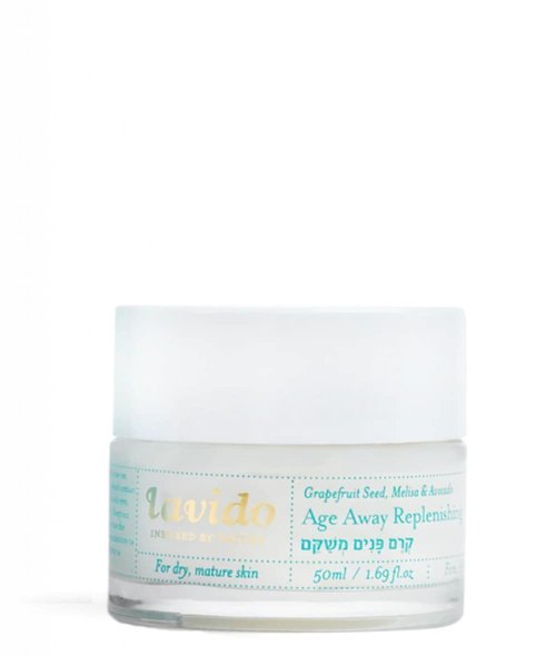 Lavido - Natural Age Away Replenishing Facial Cream | Firm, Hydrate + Repair Dry, Mature Skin (1.69 oz | 50 ml)