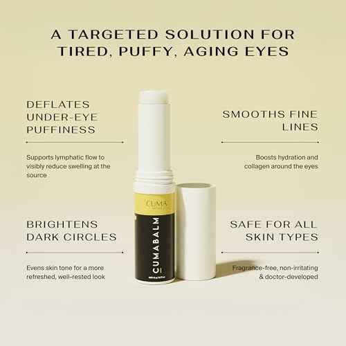 CumaBalm¢â ? Eye Balm with Turmeric and Retinol for Puffy Eyes & Dark Circles ? Vegan