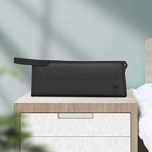 BUBM Travel Storage Bag Compatible with Dyson Airwrap Styler, Shark Flexstyle Air Styling & Drying System, Portable Carrying Case Organizer for Airwrap Styler and Attachments,Black