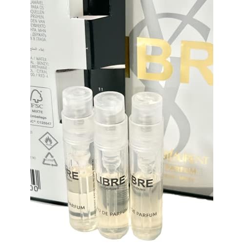 Yves Saint Laurent YSL Libre Sample Women Perfume 1.2 ml / 0.04 oz - set of 3