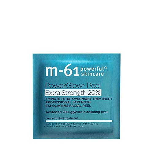 M-61 PowerGlow Peel Extra Strength 20% | Professional Strength Exfoliating Facial Peel With Advanced 20% Glycolic Acid